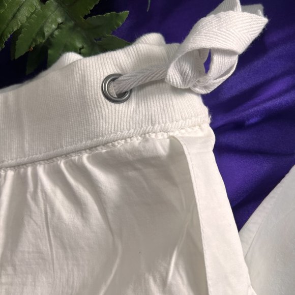 📌Kenneth Cole Reaction White Casual Poll On Pants - Roll Up Leg - Pockets - Picture 5 of 16